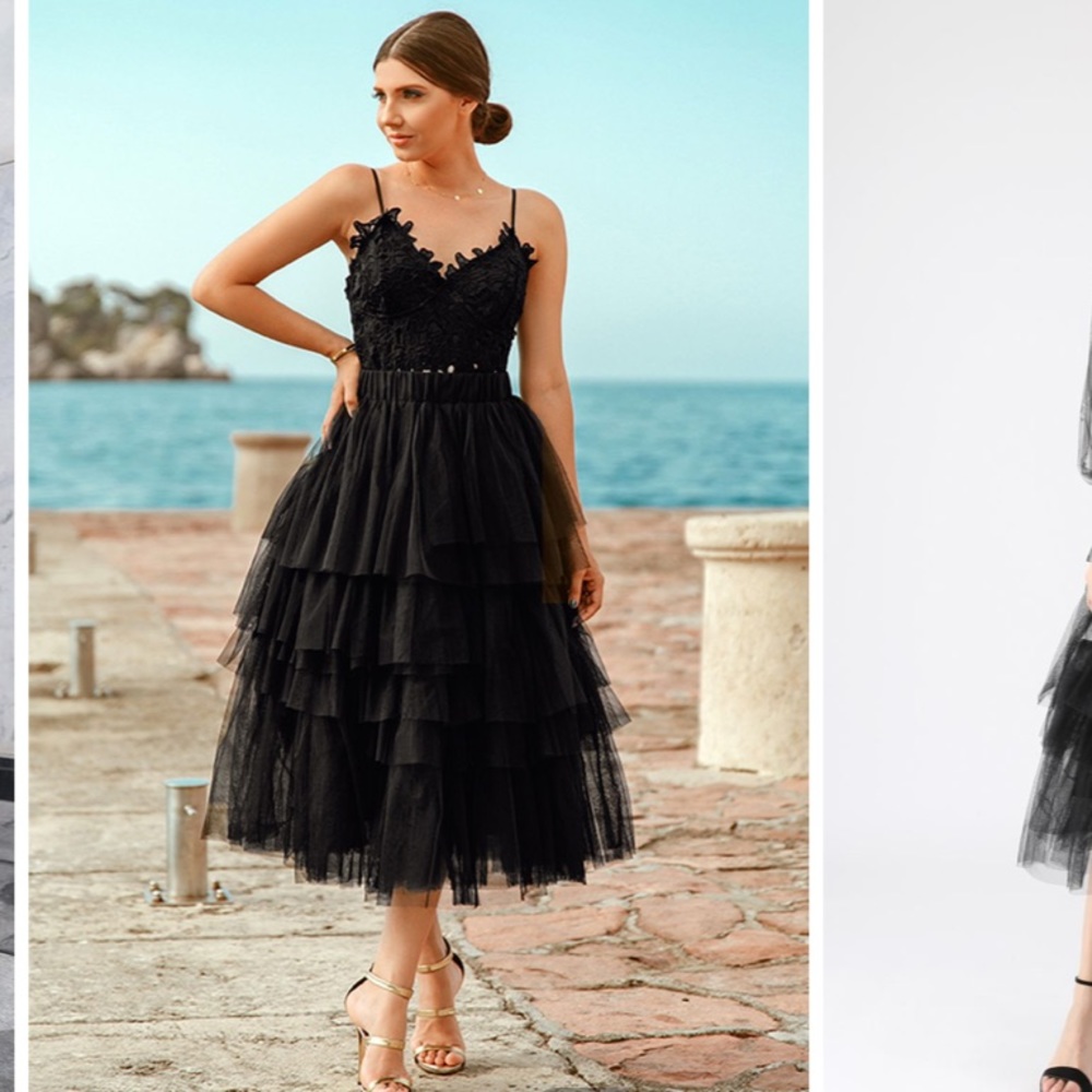 Chicwish tulle skirt